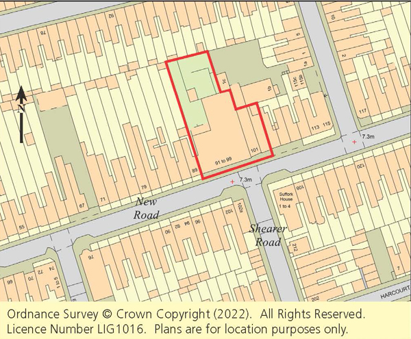 Lot: 104 - RETAIL PREMISES - FORMERLY SEVEN HOUSES WITH POTENTIAL FOR CONVERSION OR RE-DEVELOPMENT -